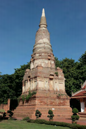 <br>เจดีย์ประธาน วัดพระแก้ว เมืองสรรคบุรี (ที่มา : อโนชา ทับทิม)